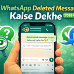 WhatsApp deleted message kaise dekhe