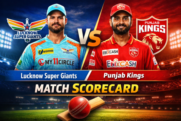 Lucknow Super Giants vs Punjab Kings Match Scorecard