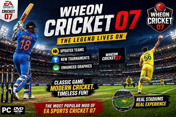 Wheon Cricket 07 – Complete Guide, Features, Gameplay, Mods & System Requirements