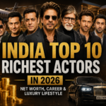 India Top 10 Richest Actors in 2026