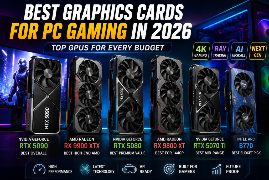 Best Graphics Cards for PC Gaming in 2026