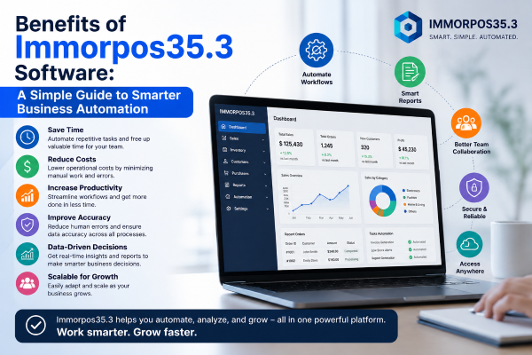 benefits of immorpos35.3 software