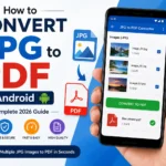 convert JPG to PDF on Android
