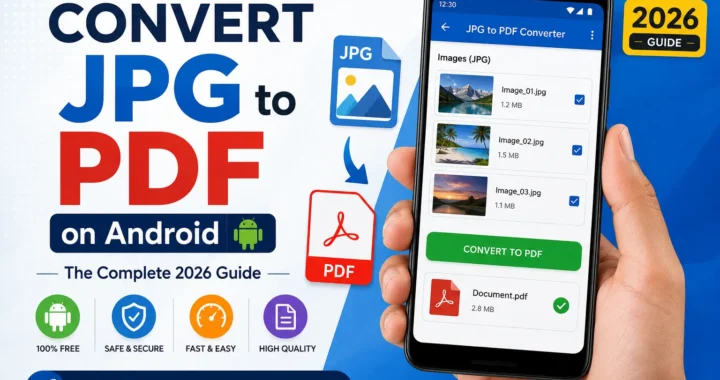 convert JPG to PDF on Android