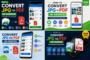 convert JPG to PDF on Android