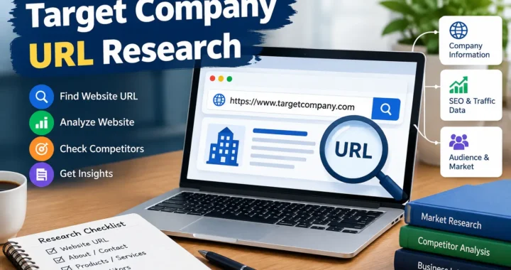 target company url research